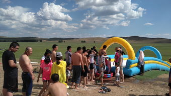 河畔牧场，水上草原 城市边缘的田园牧歌